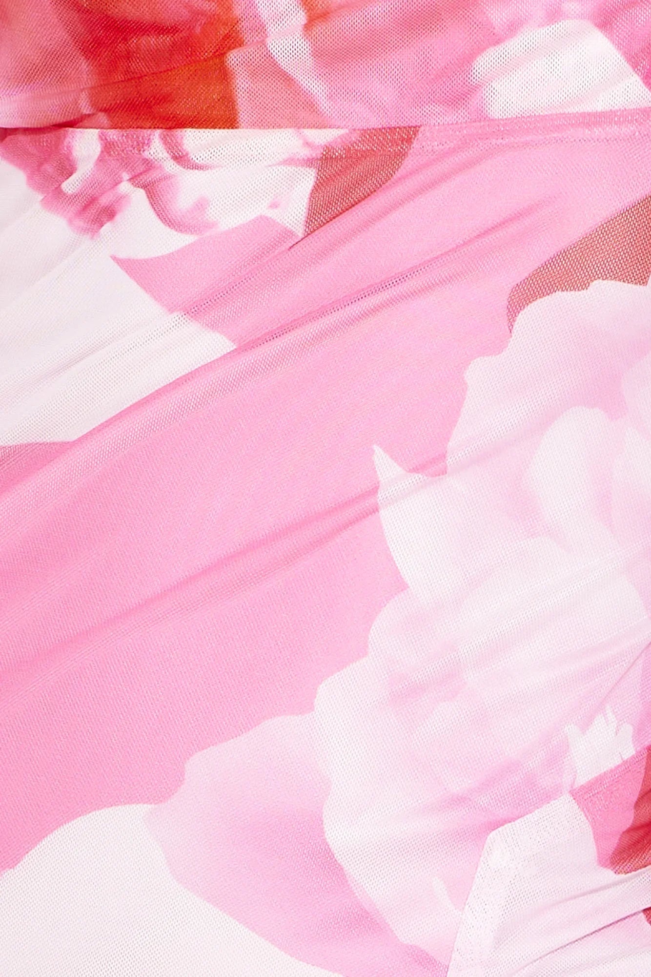 Stylish Era Mesh Maxi Dress Pink
