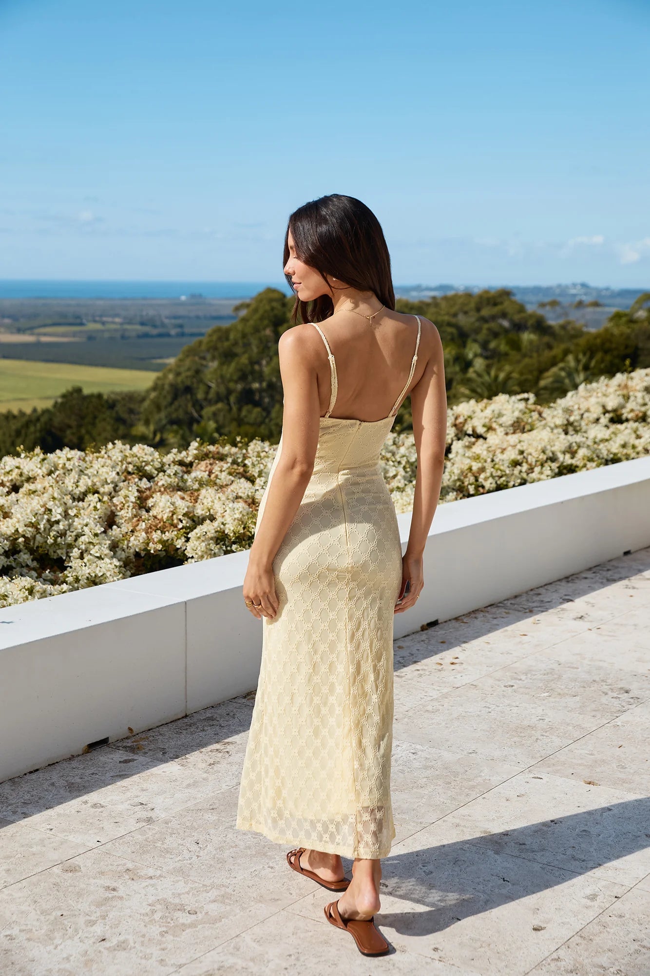 Wildflower Maxi Dress Yellow
